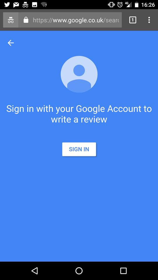 cantsignintogoogleandroid - How To Leave A Google Review: The Ultimate Guide