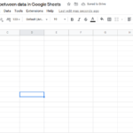 How to add multiple rows between data in Google SHeets