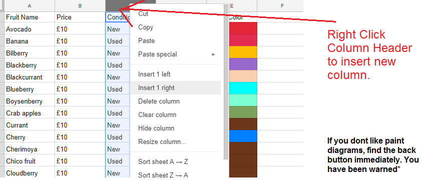googlesheet howto - How To Add Multiple Rows Between Data in Google Sheets