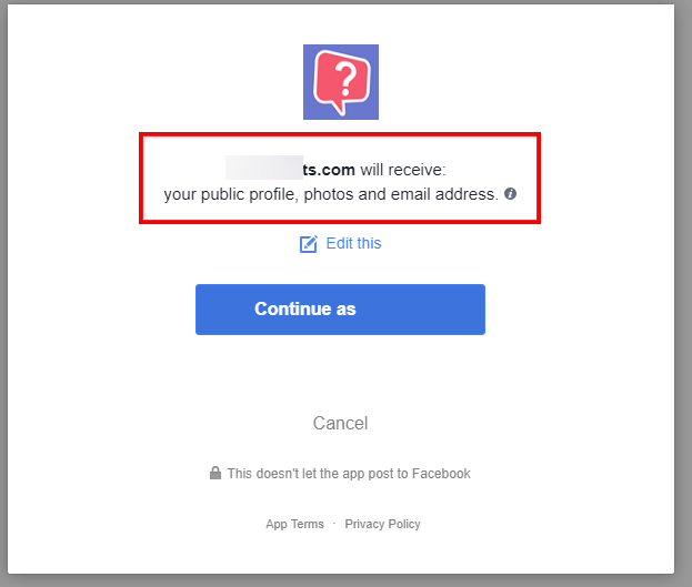 Facebook confirm Post - Who has access to the information in your Facebook profile?