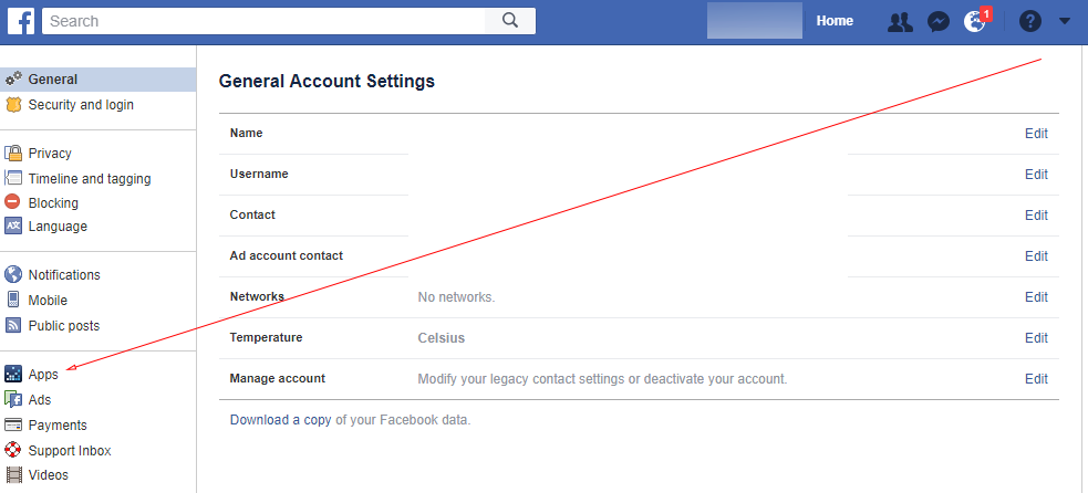 Facebook settings apps - Who has access to the information in your Facebook profile?