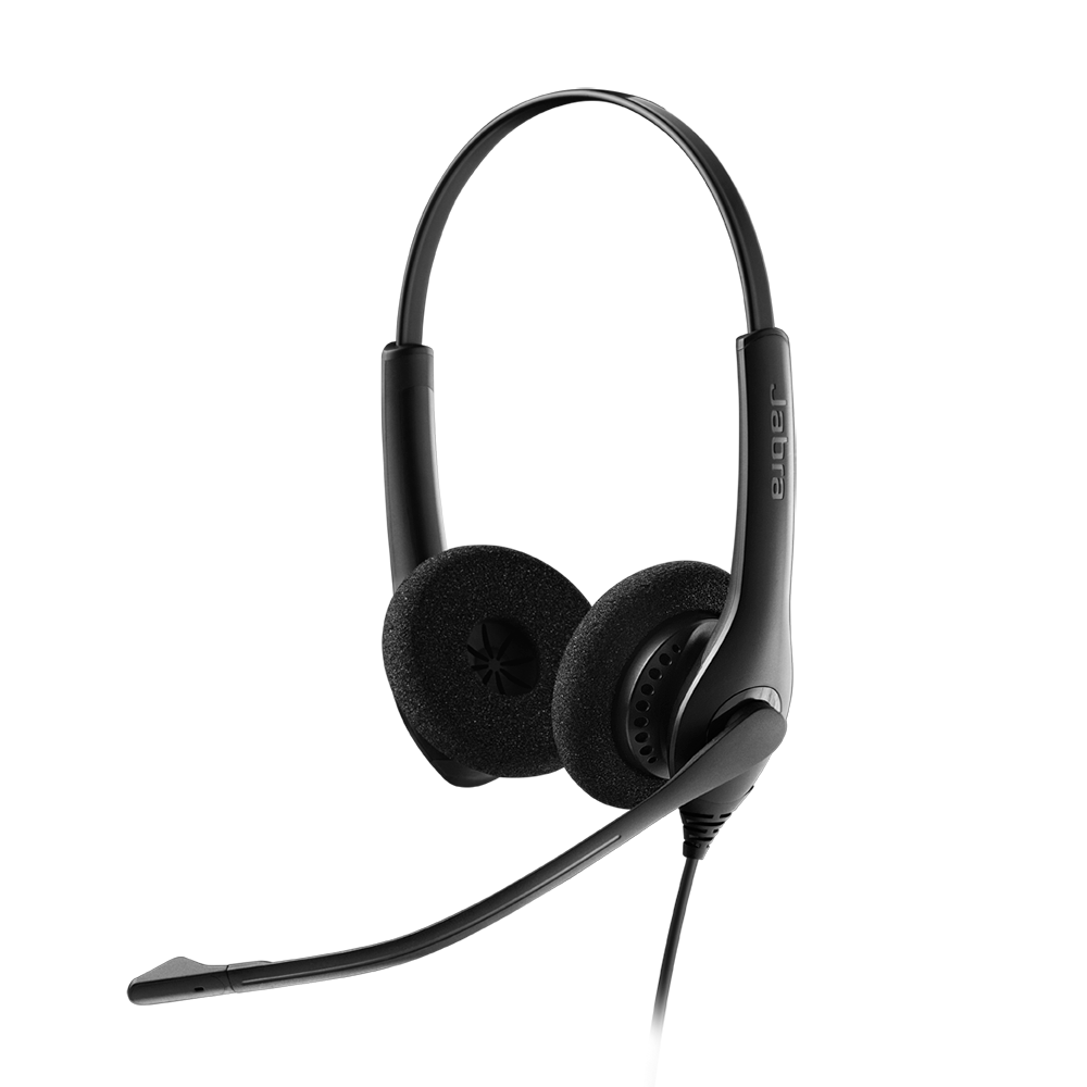 Jabra Biz 1500 Duo - The Best Office Headsets for Call Centres, Receptions and Home Offices