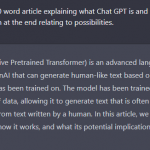 Chat-GPT-extract